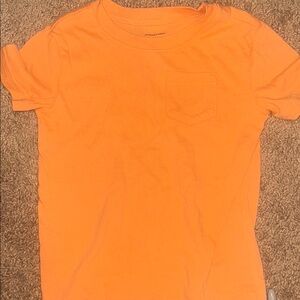 3 for $12! Boys 2t Orange Short Sleeve shirt with pocket. Toddler boy 2t shirt
